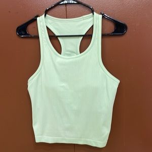 Lululemon Ebb to street racer back rb cropped size 10